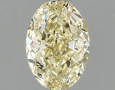 1.06ct Oval Lab Grown Diamond (Colour Fancy Intense Yellow, Clarity VVS2, IGI Certified)