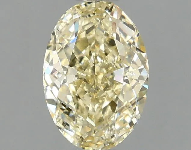 1.06ct Oval Lab Grown Diamond (Colour Fancy Intense Yellow, Clarity VVS2, IGI Certified)