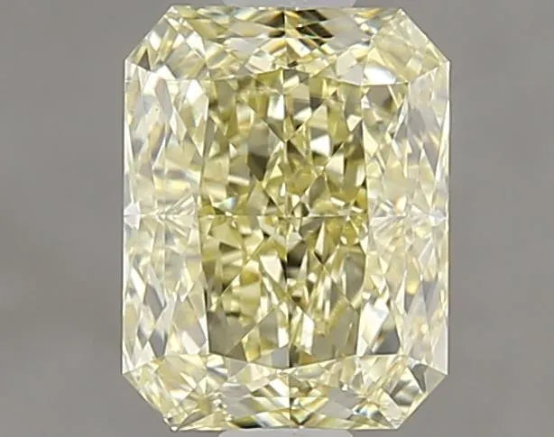 1.20ct Radiant Natural Diamond (Colour Fancy Light Yellow, Clarity VS1, GIA Certified)