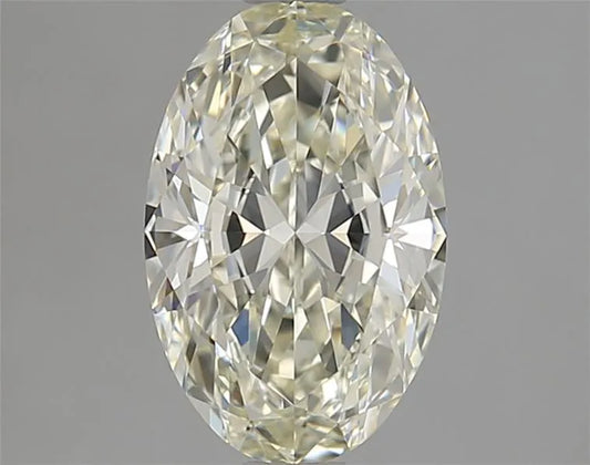 1.30ct Oval Natural Diamond (Colour J, Clarity IF, GIA Certified)