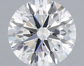 1.30ct Round Lab Grown Diamond (Colour D, Clarity VS1, Cut EX, IGI Certified)