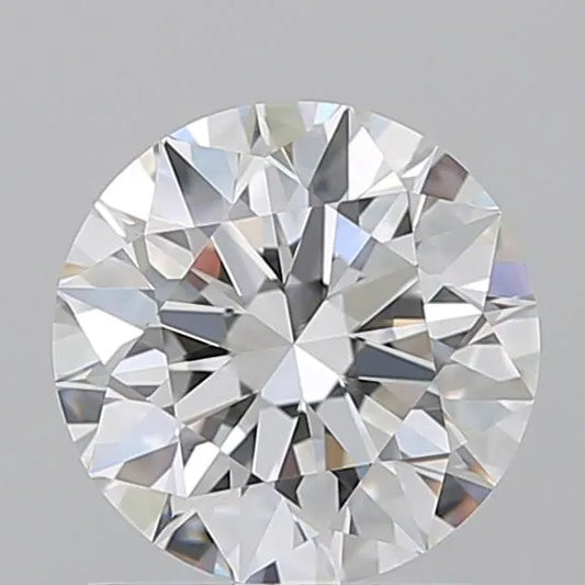 1.30ct Round Natural Diamond (Colour F, Clarity VVS2, Cut EX, GIA Certified)