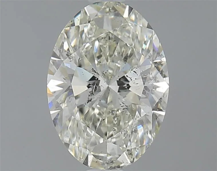 1.31ct Oval Natural Diamond (Colour I, Clarity SI2, Cut EX, IGI Certified)