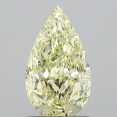 1.31ct Pear Natural Diamond (Colour Fancy Light Yellow, Clarity SI2, GIA Certified)