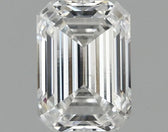 1.32ct Emerald Lab Grown Diamond (Colour E, Clarity VS2, IGI Certified)