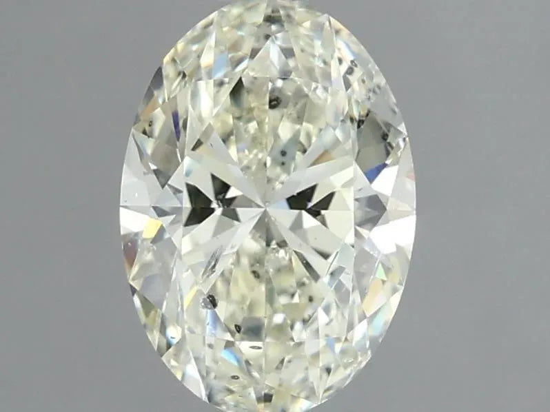 1.50ct Oval Natural Diamond (Colour J, Clarity SI2, Cut EX, IGI Certified)