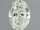 1.50ct Oval Natural Diamond (Colour J, Clarity SI2, Cut EX, IGI Certified)