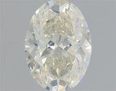 1.50ct Oval Natural Diamond (Colour J, Clarity SI2, Cut EX, IGI Certified)