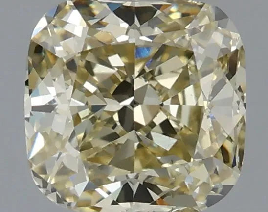 1.51ct Cushion modified Lab Grown Diamond (Colour Fancy Light Yellow, Clarity VS1, IGI Certified)