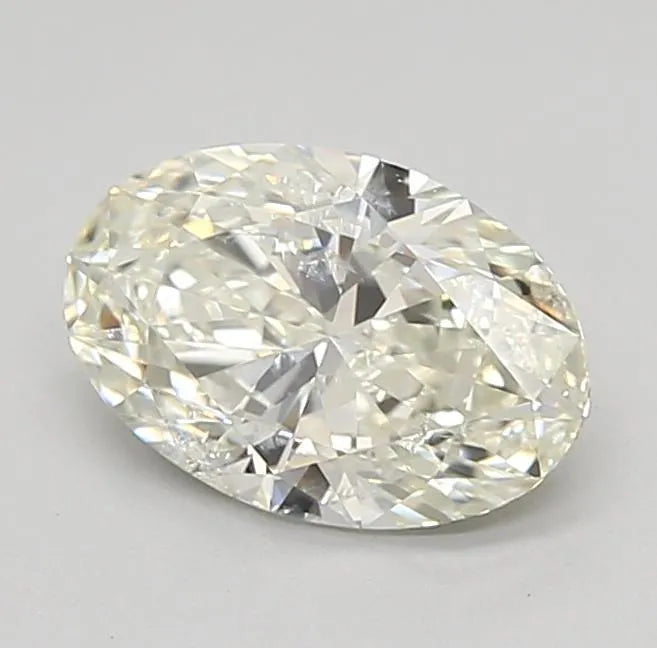1.51ct Oval Natural Diamond (Colour J, Clarity SI2, Cut VG, IGI Certified)