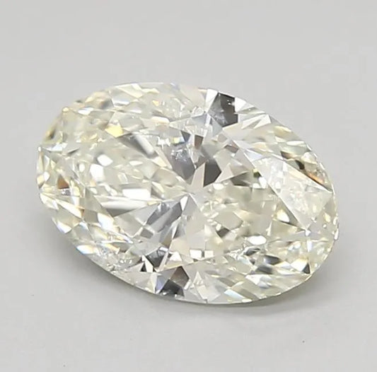 1.51ct Oval Natural Diamond (Colour J, Clarity SI2, Cut VG, IGI Certified)