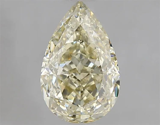 1.51ct Pear Natural Diamond (Colour Fancy Light Yellow, Clarity VS1, GIA Certified)