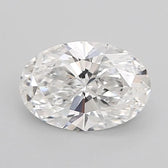 1.53ct Oval Lab Grown Diamond (Colour E, Clarity VS1, IGI Certified)