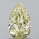 1.53ct Pear Natural Diamond (Colour Fancy Yellow, Clarity VS2, GIA Certified)