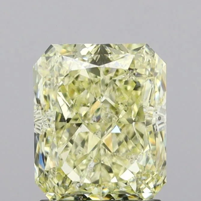 1.53ct Radiant Natural Diamond (Colour Yellow, Clarity SI2, Cut VG, IGI Certified)