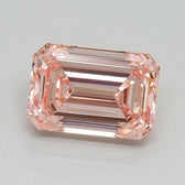 1.54ct Emerald Lab Grown Diamond (Colour Fancy Vivid Pink, Clarity VVS1, IGI Certified)