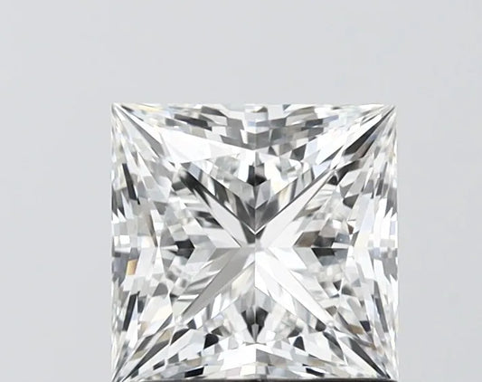 1.57ct Princess Lab Grown Diamond (Colour E, Clarity IF, IGI Certified)