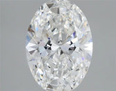 1.83ct Oval Lab Grown Diamond (Colour E, Clarity VVS2, IGI Certified)