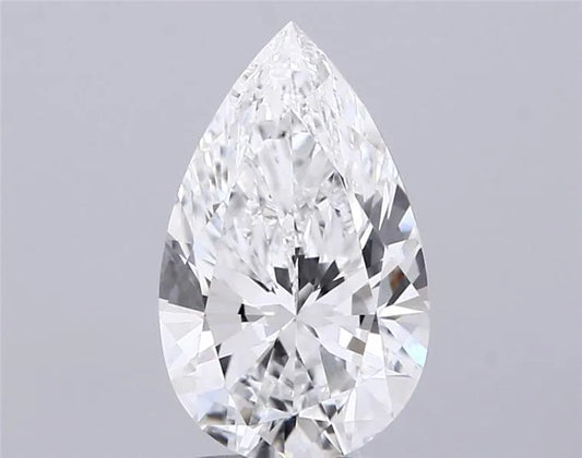 1.99ct Pear Lab Grown Diamond (Colour E, Clarity VVS2, IGI Certified)