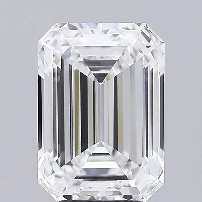 5.50ct Emerald Lab Grown Diamond (Colour D, Clarity VVS1, IGI Certified)