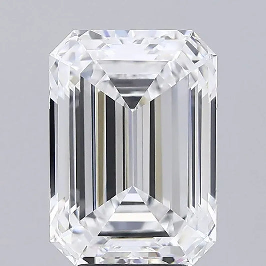 5.50ct Emerald Lab Grown Diamond (Colour D, Clarity VVS1, IGI Certified)