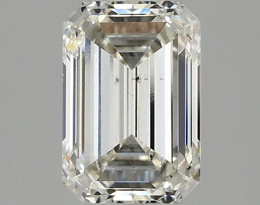 2.00ct Emerald Lab Grown Diamond (Colour I, Clarity VS1, IGI Certified)
