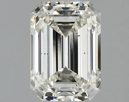 1.71ct Emerald Lab Grown Diamond (Colour H, Clarity VS2, IGI Certified)