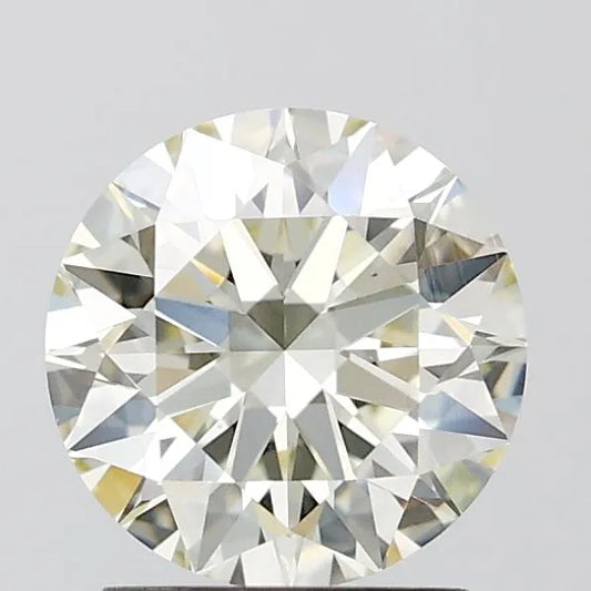 1.73ct Round Natural Diamond (Colour J, Clarity VS1, Cut EX, IGI Certified)