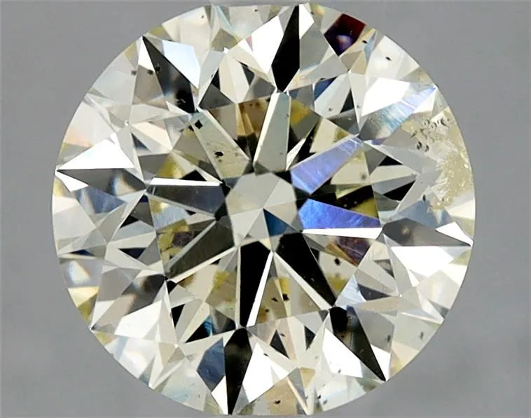 2.00ct Round Natural Diamond (Colour J, Clarity SI2, Cut EX, IGI Certified)