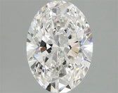 1.50ct Oval Lab Grown Diamond (Colour E, Clarity VS1, IGI Certified)