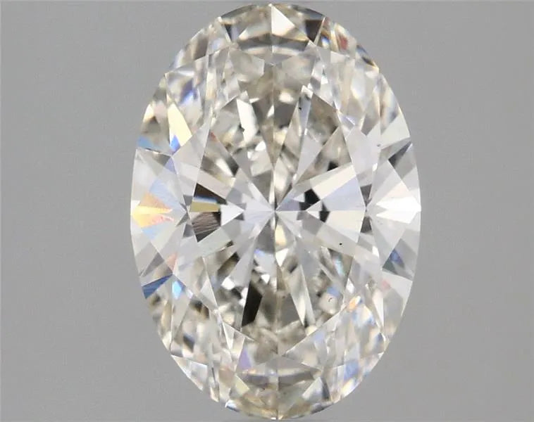 1.77ct Oval Lab Grown Diamond (Colour H, Clarity VS2, IGI Certified)