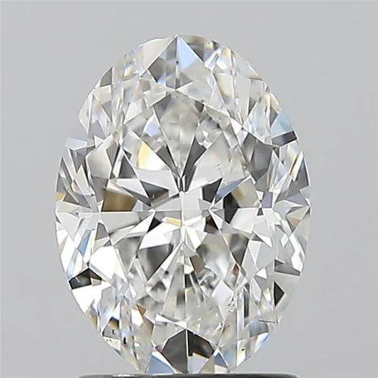 1.50ct Oval Natural Diamond (Colour F, Clarity SI1, GIA Certified)