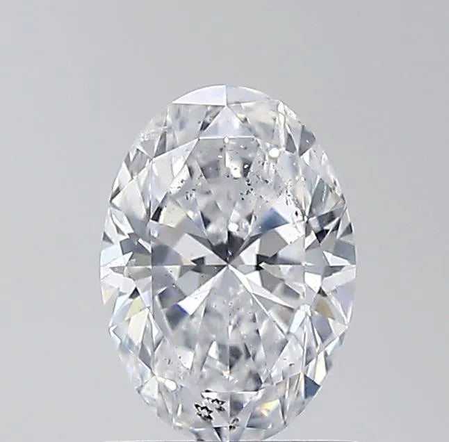0.70ct Oval Natural Diamond (Colour D, Clarity SI2, Cut VG, IGI Certified)