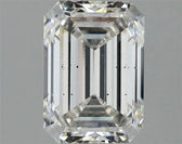 1.44ct Emerald Lab Grown Diamond (Colour F, Clarity VS2, IGI Certified)