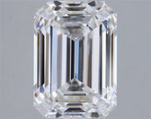 3.05ct Emerald Lab Grown Diamond (Colour D, Clarity VS1, IGI Certified)