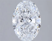 1.55ct Oval Lab Grown Diamond (Colour E, Clarity VVS1, IGI Certified)