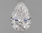 0.65ct Pear Lab Grown Diamond (Colour D, Clarity VS1, IGI)