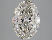 2.82ct Oval Lab Grown Diamond (Colour H, Clarity VS2, IGI Certified)