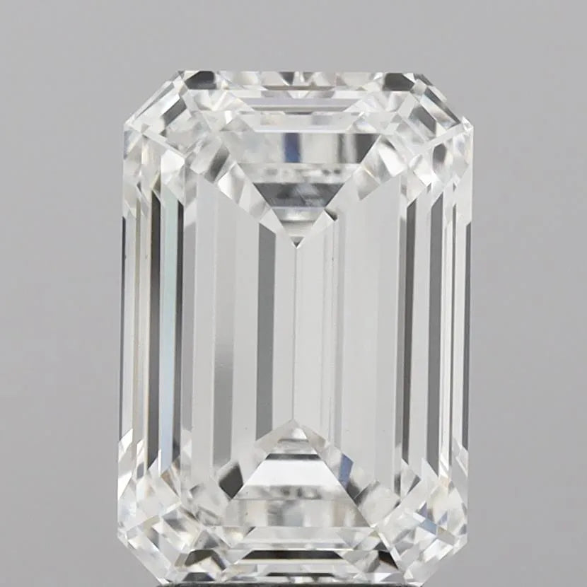 3.58ct Emerald Lab Grown Diamond (Colour E, Clarity VVS2, IGI Certified)