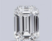0.90ct Emerald Lab Grown Diamond (Colour G, Clarity VS2, IGI Certified)
