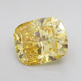 3.01ct Cushion brilliant Lab Grown Diamond (Colour Fancy Intense Brownish Yellow, Clarity VS1, IGI Certified)