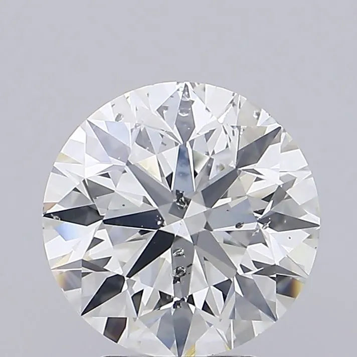 2.51ct Round Natural Diamond (Colour F, Clarity SI2, Cut EX, IGI Certified)