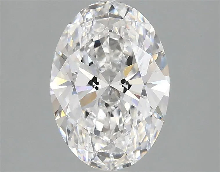 1.59ct Oval Lab Grown Diamond (Colour D, Clarity VS2, IGI Certified)