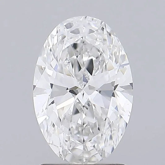 1.50ct Oval Lab Grown Diamond (Colour E, Clarity VS1, IGI Certified)