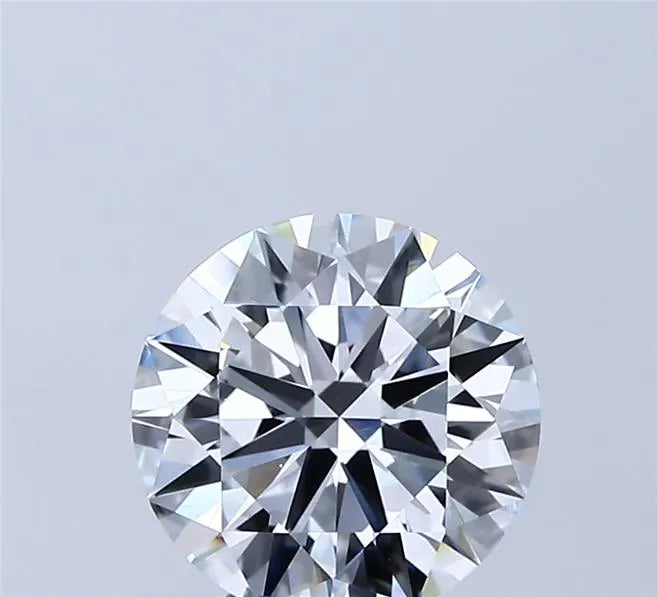 2.00ct Round Lab Grown Diamond (Colour D, Clarity VVS2, Cut ID, IGI Certified)