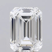 4.00ct Emerald Lab Grown Diamond (Colour E, Clarity VS2, IGI Certified)