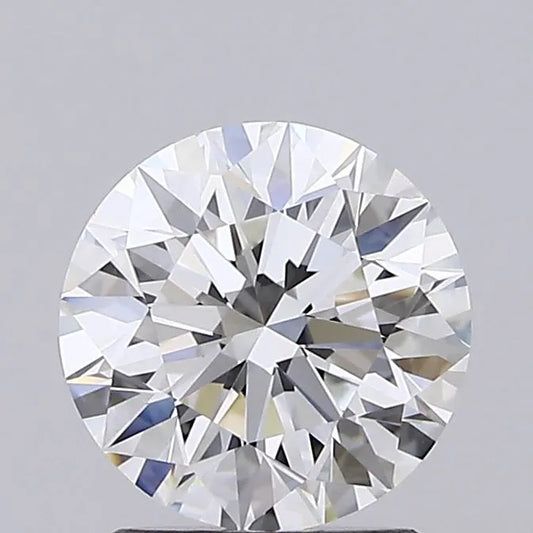 1.55ct Round Lab Grown Diamond (Colour F, Clarity VVS2, Cut EX, IGI Certified)