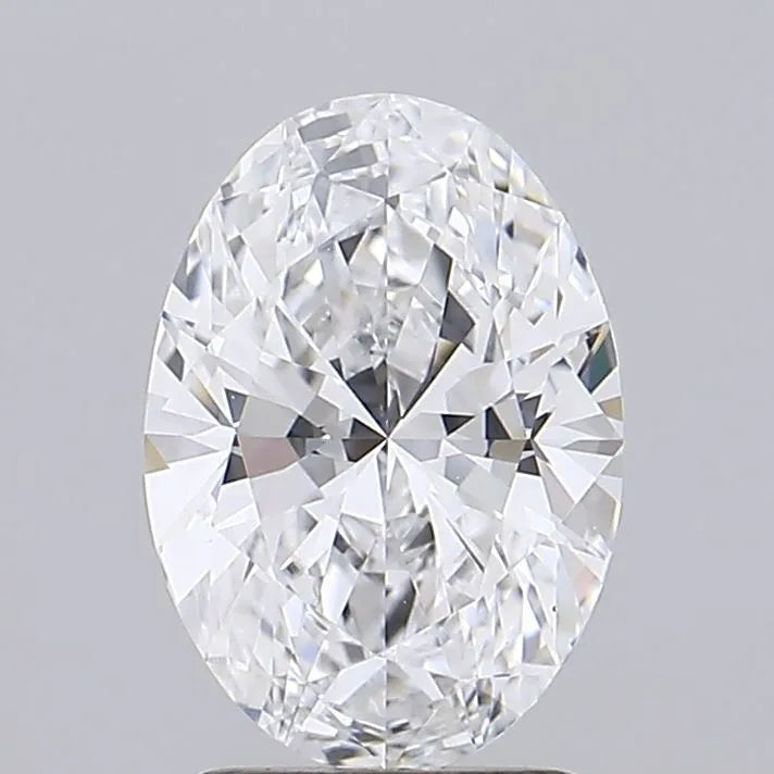 1.96ct Oval Lab Grown Diamond (Colour E, Clarity VVS1, IGI Certified)