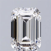 2.00ct Emerald Lab Grown Diamond (Colour F, Clarity VVS2, IGI Certified)