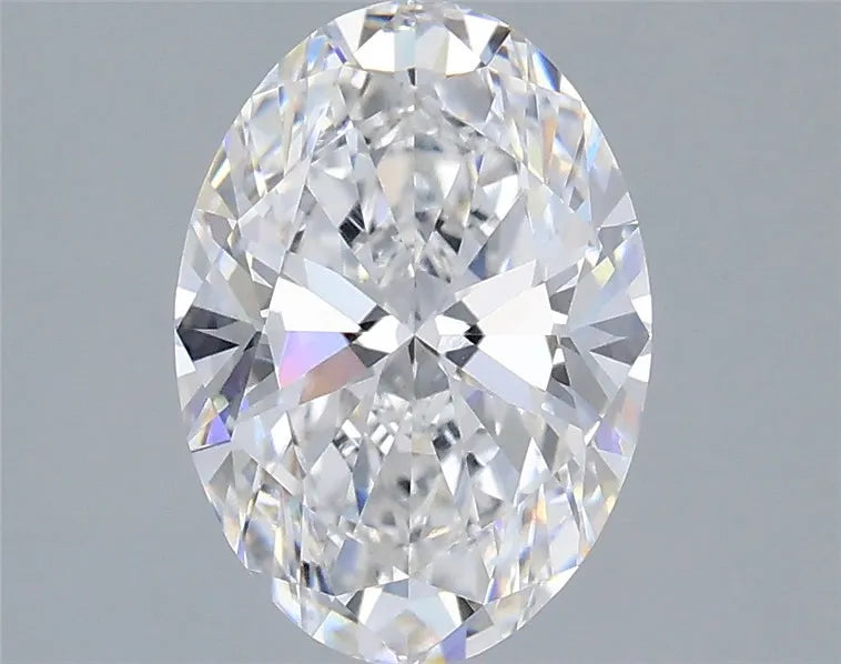 2.00ct Oval Lab Grown Diamond (Colour E, Clarity VVS2, IGI Certified)